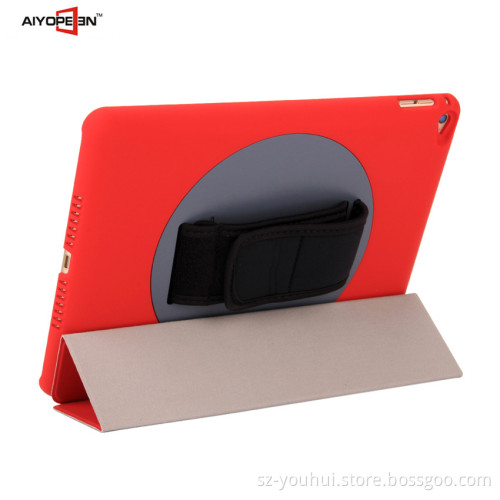 360 degree Hand Rotation Rubber Hard handheld Case For Apple Air2
